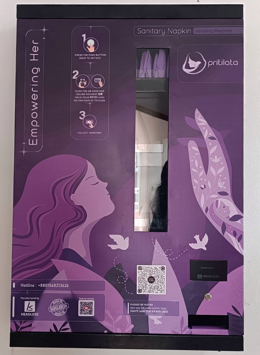 Pritilata Sanitary Napkin Vending Machine